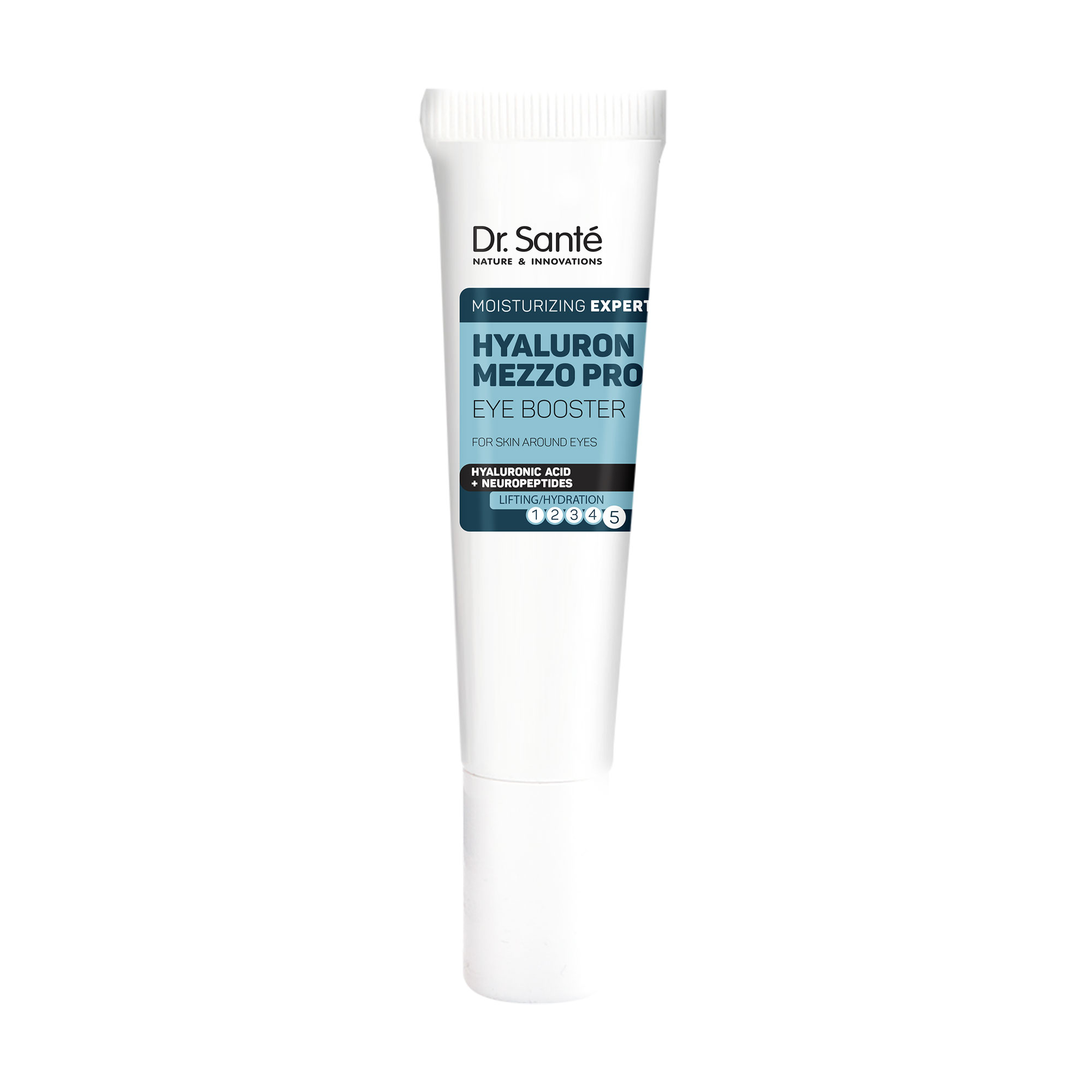 Бустер для шкіри навколо очей Dr. Sante Hyaluron Mezzo Pro Eye Booster, 15 мл